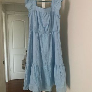 Light blue Harlow and Rose midi dress